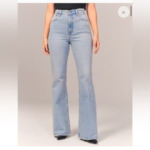 Abercrombie Curve Love High Rise Vintage Flare Jean